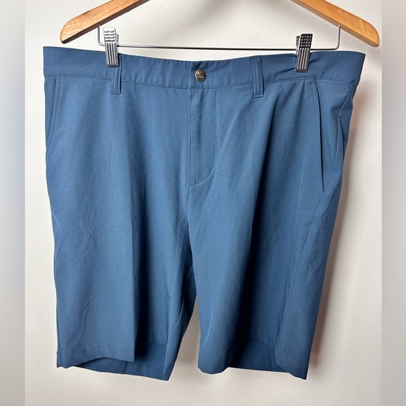 #64 ADIDAS MEN BLUE SHORTS - Picture 2 of 7